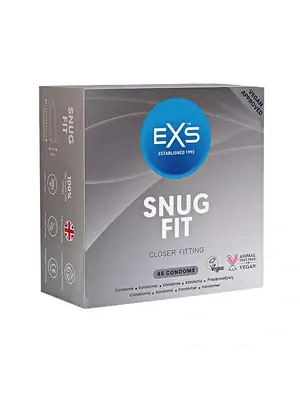 Extra malé kondomy - EXS Snug Fit pack Kondomy 48 ks - shm48EXSSNUG
