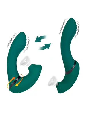 Tlakové stimulátory na klitoris - BOOM GRACEFUL kloubový podtlakový vibrátor - BOM00155