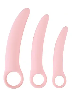 Vaginální dilatátory - Sweet Smile Set dilatátorů pro trénování svalů při vaginismu 3 ks - 5387100000