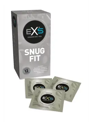 Extra malé kondomy - EXS Snug Fit Kondomy 12 ks - shm12EXSSNUG