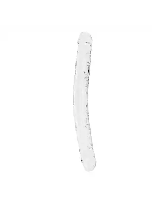 Oboustranná dilda, dvojitá - Realrock Oboustranné dildo 34 cm - transparentní - REA159TRA1