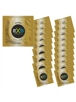 Extra velké kondomy - EXS Sada kondomů Magnum 20 ks - 8594072769375