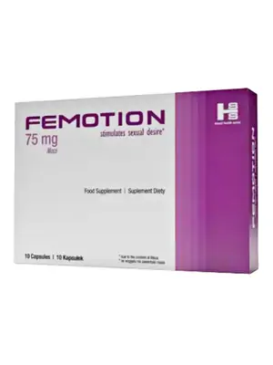 Zvýšení libida - Femotion 75mg/10 kapslí - doplněk stravy - 20660800