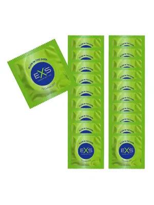 Svítící kondomy - EXS Glow kondomy 20 ks - 8594072769474