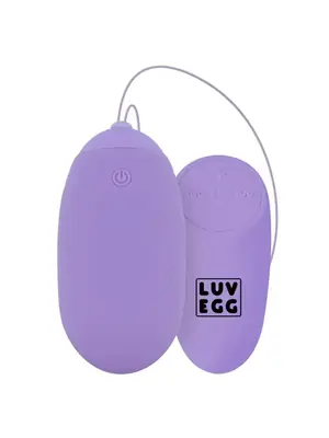 Vibrační vajíčka - Luv Egg XL Vibrační vajíčko - fialové - ecLUV002PUR