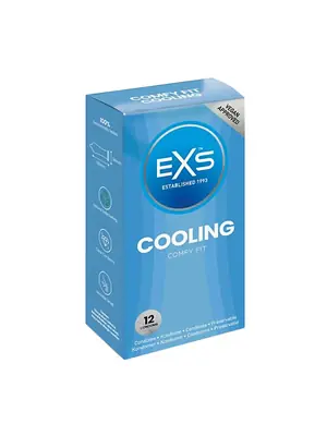 Speciální kondomy - EXS Cooling Kondomy 12 ks - shm12EXSCOOL