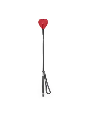 Bičíky, důtky a rákosky - BASIC X HeartBite - bičík ve tvaru srdce – červený - BSC00332red