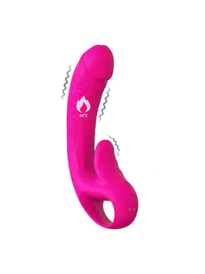 Vibrátory na G-bod - Romant Bella vibrátor na G bod a klitoris růžový - RMT142