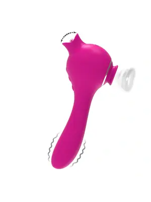 Multifunkční vibrátory - Romant Tern podtlakový stimulátor klitorisu 3v1 růžový - RMT139