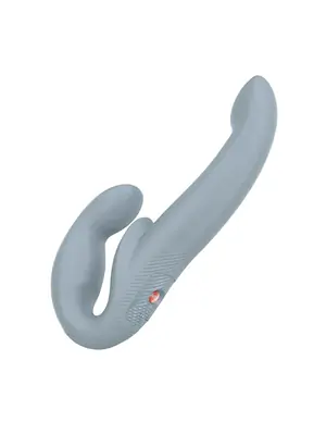 Připínací penis - FUN FACTORY Share Vibe Pro strap-on - Cool Grey - ff26300
