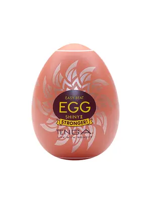 Masturbační vajíčka - TENGA Egg Shiny Stronger masturbátor - E35298