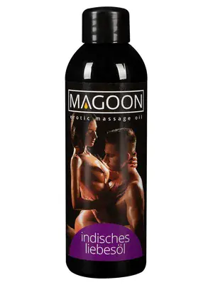 Masážní oleje - MAGOON Masážní olej s vůní Indická láska 100 ml - 6219510000