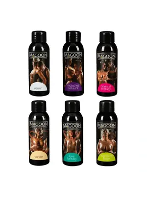 Masážní oleje - MAGOON Testovací sada masážních olejů 6 x 50 ml - 6295610000