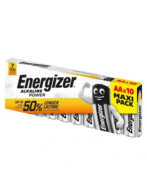 Nabíječky a baterie - Energizer Alkaline Power baterie AA Family pack 10 ks - EC002