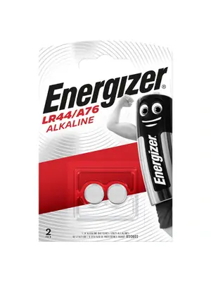 Nabíječky a baterie - Energizer Alkaline baterie LR44 - 2 ks - ESA001