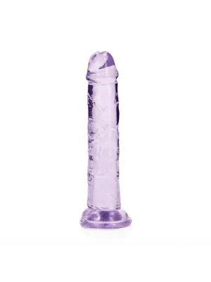 Dilda s přísavkou - Realrock Realistické dildo s přísavkou 15,5 cm - fialové - REA150PUR1