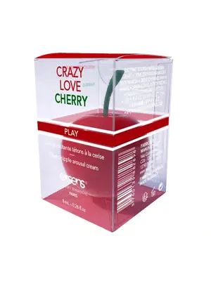 Zpevnění a lepší prokrvení poprsí - exsens Arousal cream Crazy love - Cherry 8 ml - v252342