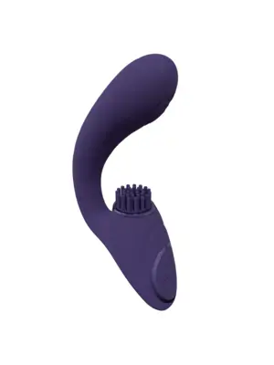 Vibrátory na G-bod - VIVE Gen G-Spot vibrátor a stimulátor klitorisu - Purple - VIVE061PUR