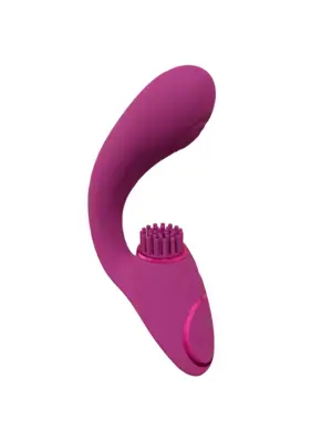 Vibrátory na G-bod - VIVE Gen G-Spot vibrátor a stimulátor klitorisu - Pink - VIVE061PNK