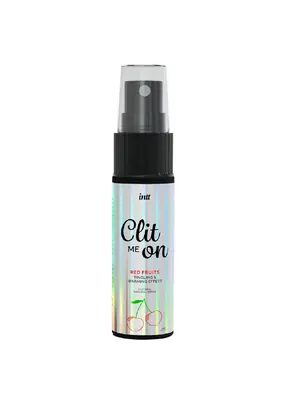 Stimulace klitorisu a vaginy - intt Clit me on tekutý vibrátor s hřejivým účinkem - Red fruits 12 ml - CLIT002