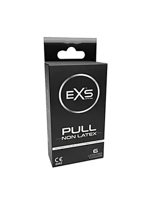 Kondomy bez latexu - EXS Pull Non-Latex kondomy 6 ks - shm6EXSPULL