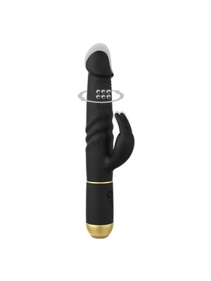 Rotační a rabbit vibrátory - DORCEL Furious rabbit 2.0 vibrátor - černý - lp6072523