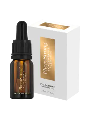 Feromony pro ženy - PheroStrong Fragrance Free Concentrate for Women 7,5 ml - FFCPSW7-5ml