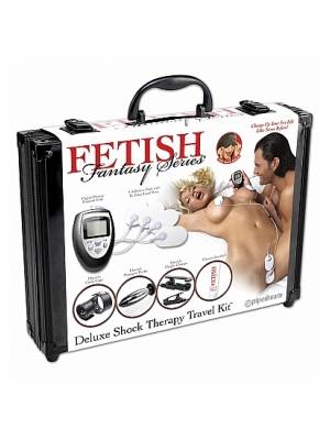 Elektro sex - Deluxe Travel Kit Elektro sada pro elektrostimulaci - shmPD3723-05