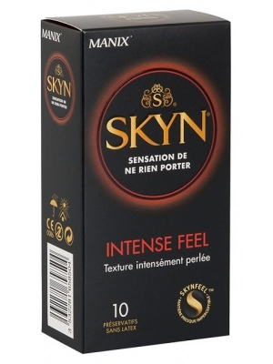 Kondomy bez latexu - Manix SKYN kondomy Intense Feel 10 ks - 4119140000