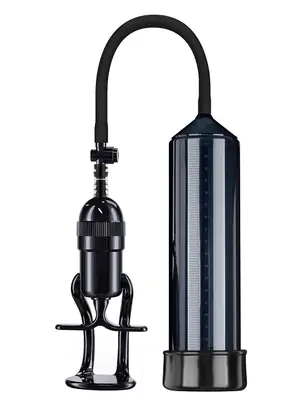 Vakuové pumpy pro muže - BOOM LuvPump vakuová pumpa Basic černá + erekční kroužek - BOM00095