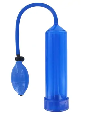Vakuové pumpy pro muže - BOOM LuvPump vakuová pumpa Basic modrá + erekční kroužek - BOM00097