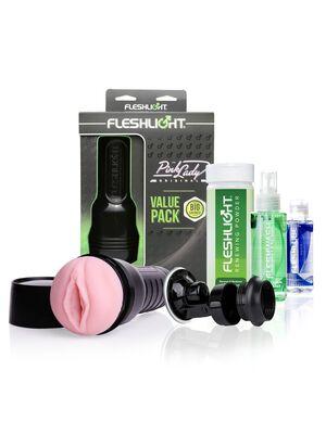 Erotické dárkové sady - Fleshlight Pink Lady Value Pack - 810476019556