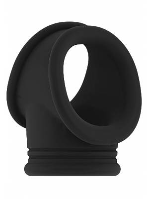 Návleky na penis - Sono Návlek na penis No. 48 - černý - shmSON048BLK