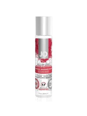 Stimulace klitorisu a vaginy - JO All-in-one Masážní gel hřejivý 30 ml - E25075