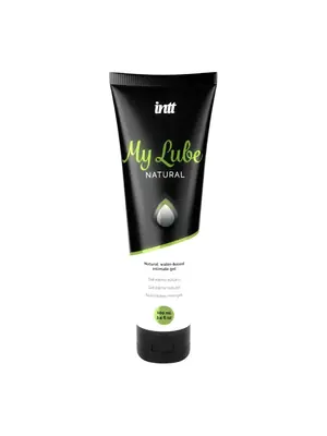 Lubrikační gely na vodní bázi - intt My Lube Natural lubrikační gel 100 ml - LU0006