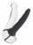 Anální dilda - Dual Anální Dildo - stimulace vaginální i anální najednou Black - s12780black