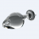 Nevibrační anální kolíky - BASIC X Dag skleněný anální kolík - BSC00113
