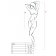 Erotické šaty - Passion Minišaty Croford - bílé - BS026WHITE