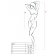Bodystocking a catsuit - Passion Minišaty SiplyCool- černé - BS027BLACK