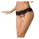 Erotické kalhotky - Passion SENIA tanga černá - 5908305952398 - L/XL