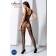 Bodystocking a catsuit - Passion Catsuit Lucia černý - BS069BLACK