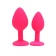 Tipy na valentýnské dárky pro ženy - Rimba Berlin Anální kolíčky DUO růžové - rmb2527