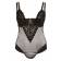 Erotické body a korzety - Anastazie strip body Plus Size černé - 26414021471 - 90E