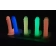 Dilda s přísavkou - BOOM Světluška dildo svítící ve tmě 22cm - BOM00124