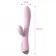 Rotační a rabbit vibrátory - BASIC X Philip rabbit vibrátor světle růžový - BSC00206pnk