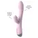 Klasické vibrátory - BASIC X Philip rabbit vibrátor světle růžový - BSC00206pnk