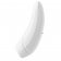 Tlakové stimulátory na klitoris - Satisfyer Curvy 1+ bílý - 4061504001845