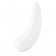 Tlakové stimulátory na klitoris - Satisfyer Curvy 2+ bílý - 4061504001876