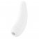 Tlakové stimulátory na klitoris - Satisfyer Curvy 2+ bílý - 4061504001876
