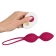 Vibrační vajíčka - Lust Vibrační venušiny kuličky - růžové - 5893730000